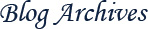 Blog Archives